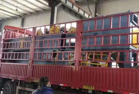 徐州拋丸機(jī)，打砂除銹清理設(shè)備已發(fā)貨