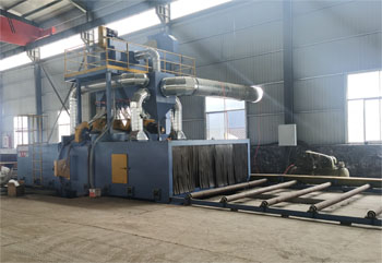 拋丸機是怎么表面清理除銹的？