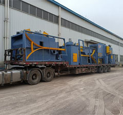 河北邢臺客戶訂購的三臺拋丸機(jī)，今天發(fā)貨了